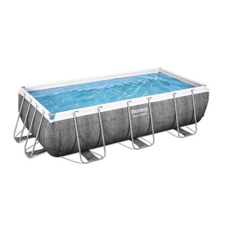 Power Steel® 13'3" x 6'7" x 39.5"/4.04mx 2.01mx 1.00m Juego de piscina rectangular