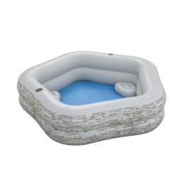 Piscina Familiar Hinchable Bestway® TruPrint™ Stone 2,13 m