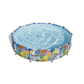 Piscina circular sobre superficie Steel Pro™ de 3,05 m x 66 cm de Bestway