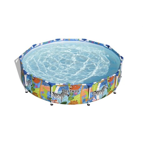 Piscina circular sobre superficie Steel Pro™ de 3,05 m x 66 cm de Bestway