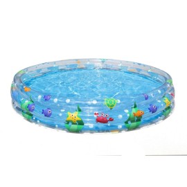 Piscina de juegos inflable de 3 anillos Profundidades Marinas de Bestway